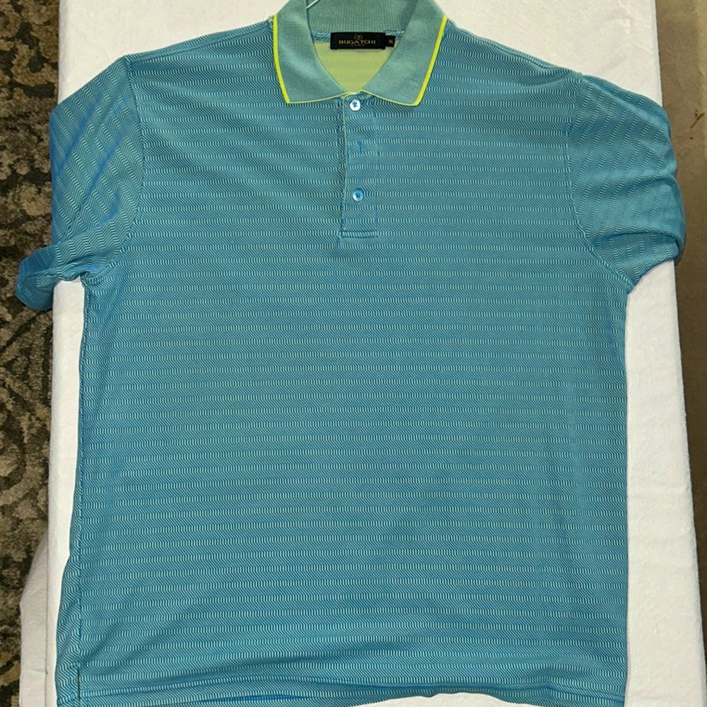 Men’s Bugatchi Polo Shirt XL
